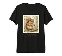 Professeur de Sciences d'écureuil Off to Be Weird and Build Character T-Shirt Haut de Gamme