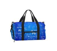 Professeur de Sciences : Éléments Amusants et Tableau périodique,Sac de Sport bandoulière à Main, Sac de Voyage Grande capacité pour Femmes et Hommes