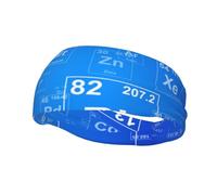 Professeur de sciences - Éléments amusants - Tableau périodique - Bandeaux pour cheveux homme/femme - Bandeau de course - Bandeau anti-transpiration - Salle de sport