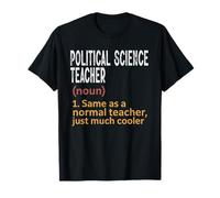 Professeur de Sciences politiques - Professeur de définition drôle T-Shirt