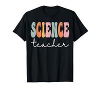 Professeur de Sciences rétro Groovy Women Back to School T-Shirt