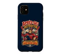 Professeur de Ski d'apres pour enseigner des Tours de Prise de Vue Amusants Coque pour iPhone 11