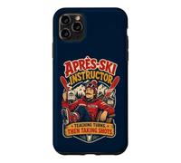 Professeur de Ski d'apres pour enseigner des Tours de Prise de Vue Amusants Coque pour iPhone 11 Pro Max