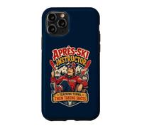 Professeur de Ski d'apres pour enseigner des Tours de Prise de Vue Amusants Coque pour iPhone 11 Pro