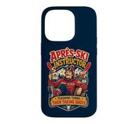 Professeur de Ski d'apres pour enseigner des Tours de Prise de Vue Amusants Coque pour iPhone 14 Pro