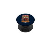 Professeur de Ski d'apres pour enseigner des Tours de Prise de Vue Amusants PopSockets PopGrip Adhésif