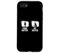 Professeur de Yoga Amusant « Your Sister My Sister Brother » Coque pour iPhone SE (2020) / 7/8