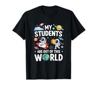 Professeur d'école Mignon, Mes élèves sont Hors de cet Espace Mondial T-Shirt