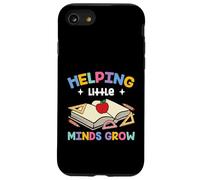 Professeur d'école Primaire Mignon aidant Les Petits Esprits à Grandir Coque pour iPhone SE (2020) / 7/8