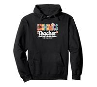 Professeur d'économie Retro Groovy, école de Finance et de marché monétaire Sweat à Capuche