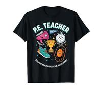 Professeur d'éducation Physique pour Un Corps sain et Un Esprit Heureux T-Shirt Graphique avec Valeur