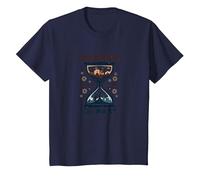 Professeur d'études sociales : enseigner Le passé pour l'avenir T-Shirt, Enfant, Bleu Marine, 2 Ans