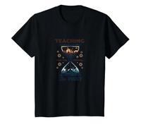 Professeur d'études sociales : enseigner Le passé pour l'avenir T-Shirt, Enfant, Noir, 6 Ans