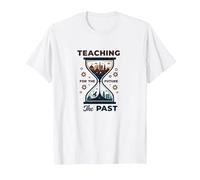 Professeur d'études sociales : enseigner Le passé pour l'avenir T-Shirt, Homme, Blanc, 3XL