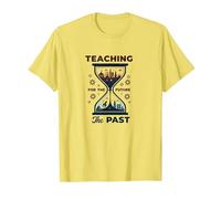 Professeur d'études sociales : enseigner Le passé pour l'avenir T-Shirt, Homme, Citron, M