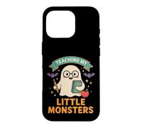 Professeur d'halloween Enseignant Mes Petits Monstres Coque pour iPhone 16 Pro