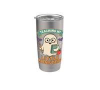 Professeur d'Halloween enseignant mes petits monstres Gobelet isotherme en acier inoxydable double paroi
