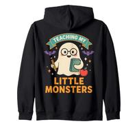 Professeur d'halloween Enseignant Mes Petits Monstres Sweat à Capuche