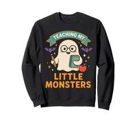 Professeur d'halloween Enseignant Mes Petits Monstres Sweatshirt