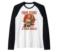 Professeur d'histoire de Lincoln à Four Score & Four Skulls Manche Raglan