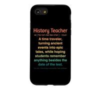 Professeur d'histoire drôle Coque pour iPhone SE (2020) / 7/8