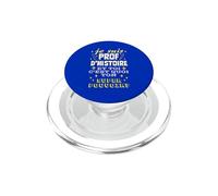 Professeur D'histoire et Toi C'est Quoi Ton Superpouvoir PopSockets PopGrip pour MagSafe