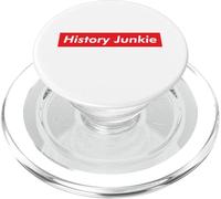 Professeur d'histoire Junkie Historien drôle PopSockets PopGrip pour MagSafe