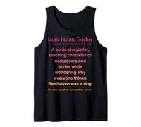 Professeur d'histoire musicale drôle Débardeur