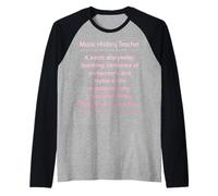 Professeur d'histoire musicale drôle Manche Raglan