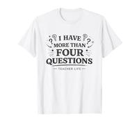 Professeur d'humour de vec Quatre Questions T-Shirt