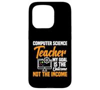 Professeur d'informatique Résultat en technologie de l'information Coque pour iPhone 15 Pro