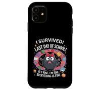 Professeur drôle auquel J'Ai survécu au dernier Jour d'école 2025, C'est très Bien Coque pour iPhone 11