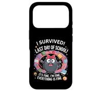 Professeur drôle auquel J'Ai survécu au dernier Jour d'école 2025, C'est très Bien Coque pour iPhone 17 Pro