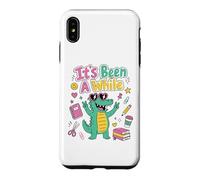 Professeur drôle de Retour à l'école Ça Fait Longtemps Crocodile Coque pour iPhone XS Max