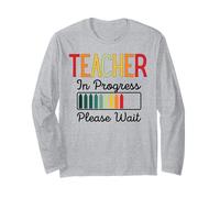 Professeur en Cours, Veuillez Patienter, Le Futur Professeur est drôle Manche Longue