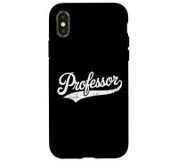 Professeur Enseignant rétro Salle de Classe mathématiques Sciences Femmes Hommes Coque pour iPhone X/XS
