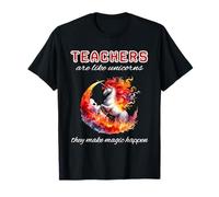 Professeur et amoureux des licornes font de la magie une réalité Cool Fiery Bojo T-Shirt