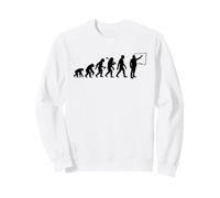 Professeur Evolution Professor Funny Teaching Sweatshirt