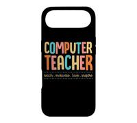 Professeur Informatique Enseigner Motivate Amour Inspire Enseignement Devise Coque pour iPhone Air