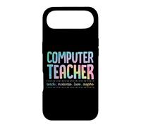 Professeur Informatique Enseigner Motivate Amour Inspire Enseignement Devise Coque pour iPhone Air
