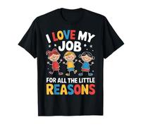 Professeur, j'aime mon travail pour toutes les petites raisons T-Shirt