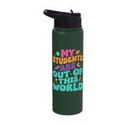 Professeur : Mes élèves sont hors de ce monde | Educator School Stainless Steel Insulated Water Bottle