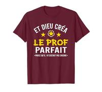 Professeur prof cadeau drôle humour T-Shirt