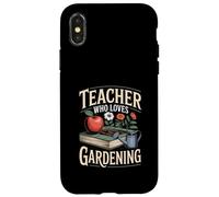 Professeur Qui Aime jardiner Les Plantes de oque pour iPhone X/XS