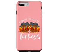 Professeur Reconnaissant pour l'Action de grâce de Mes Petites dindes Coque pour iPhone 7 Plus/8 Plus