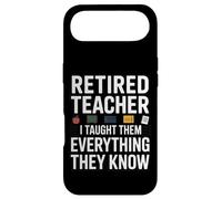 Professeur retraité drôle, Je Leur AI appris Tout ce qu'ils savent Coque pour iPhone Air