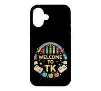 Professeur TK Bienvenue à TK First Day Early Learning Coque pour iPhone 16