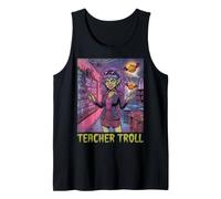 Professeur Troll School Goblin Monster Spooky Scary Scary Women Girl Débardeur
