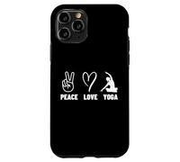 Professeure de Yoga Peace Love Yoga Proud Women Coque pour iPhone 11 Pro