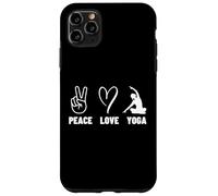 Professeure de Yoga Peace Love Yoga Proud Women Coque pour iPhone 11 Pro Max